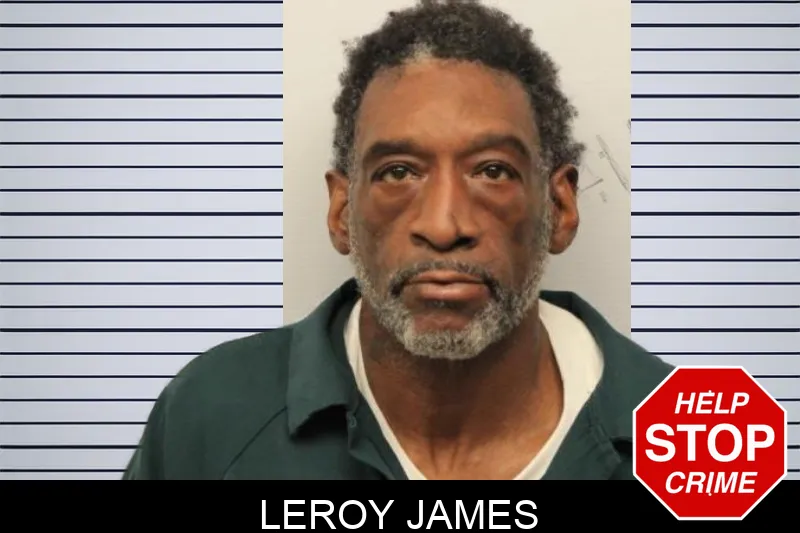 Leroy James mugshot