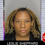 Leslie Sheppard mugshot