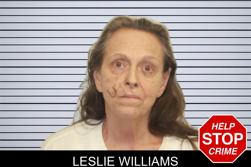 Leslie Williams mugshot