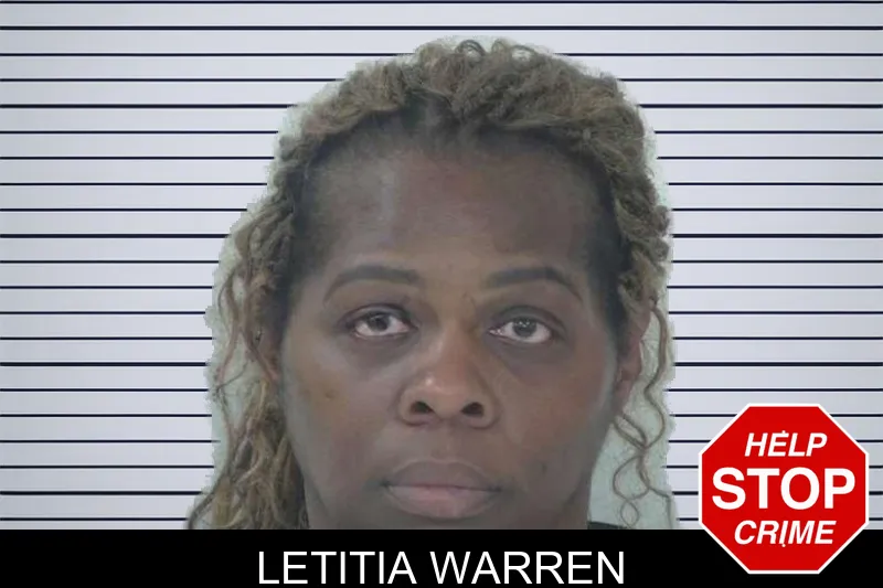 Letitia Warren mugshot