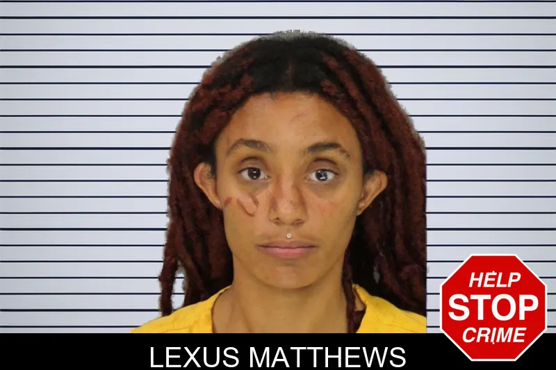 Lexus Matthews mugshot – Cobb County , Georgia Lexus Matthews mugshot