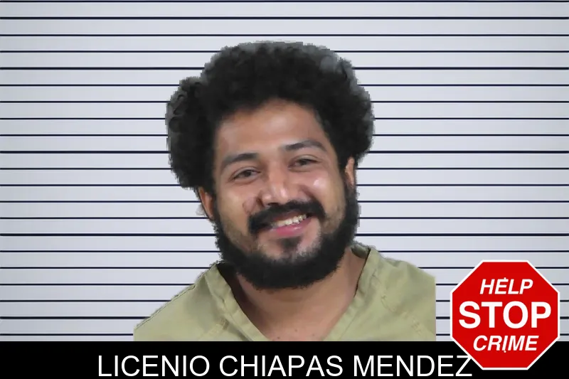 Licenio Chiapas Mendez mugshot – Gordon County , Georgia Licenio Chiapas Mendez mugshot