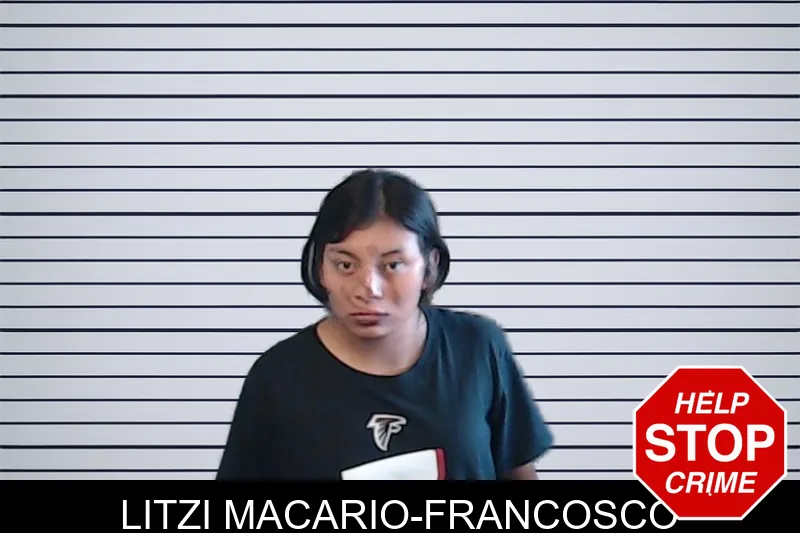 Litzi Macario-Francosco mugshot – DeKalb County , Georgia Litzi Macario-Francosco mugshot