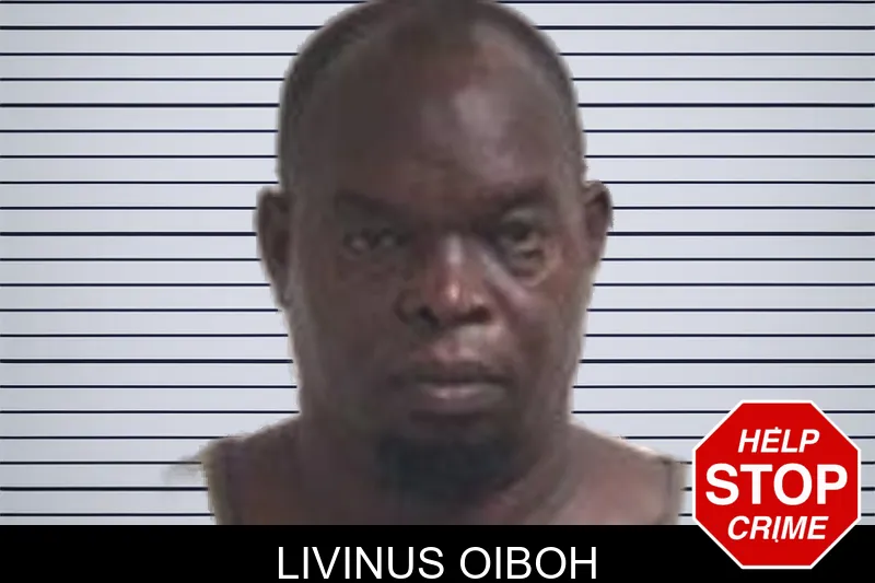 Livinus Oiboh mugshot