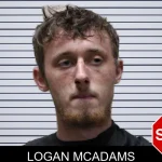 Logan McAdams mugshot