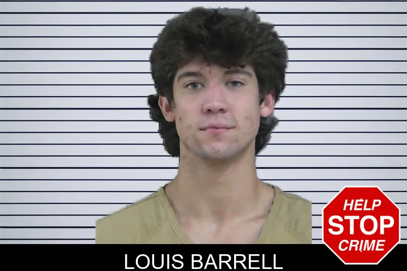 Louis Barrell mugshot