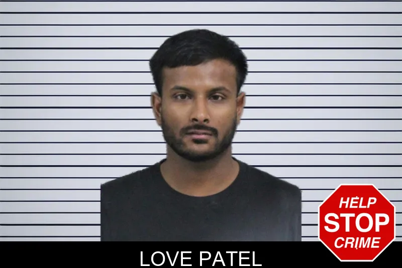 Love Patel mugshot