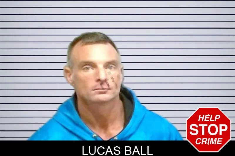 Lucas Ball mugshot
