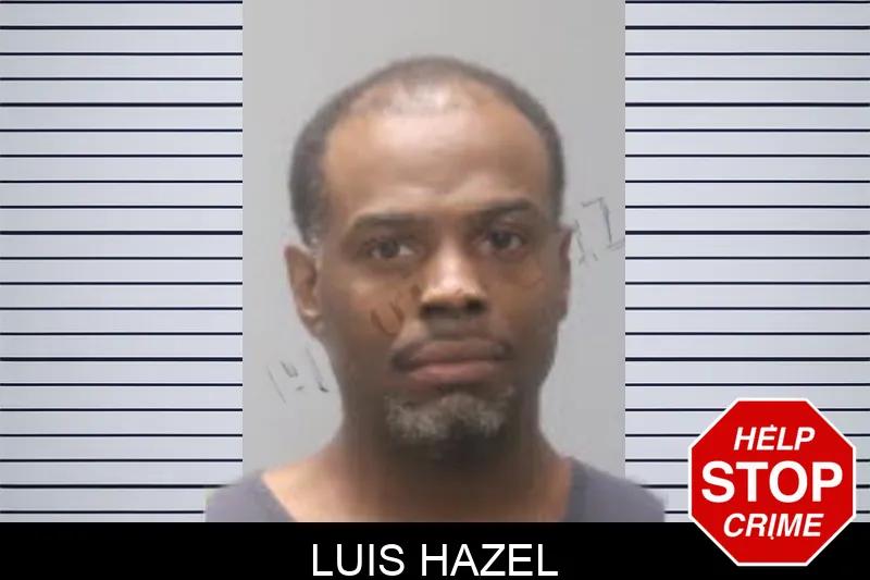 Luis Hazel mugshot
