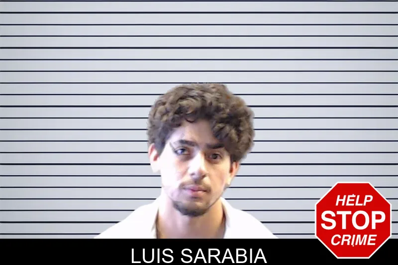 Luis Sarabia mugshot