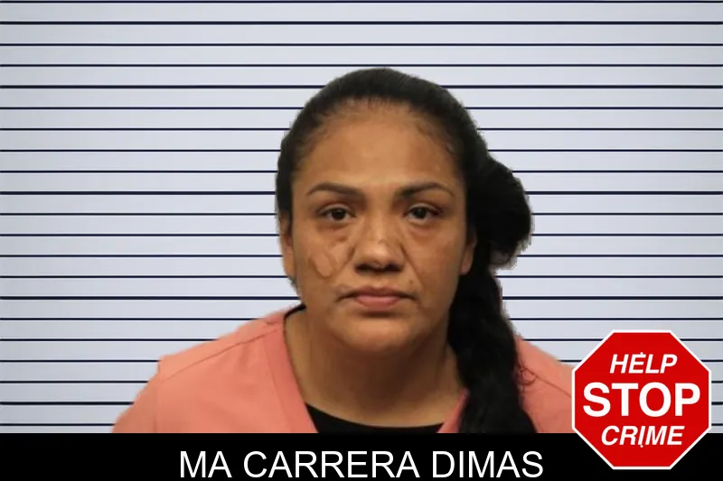 Ma Carrera Dimas mugshot