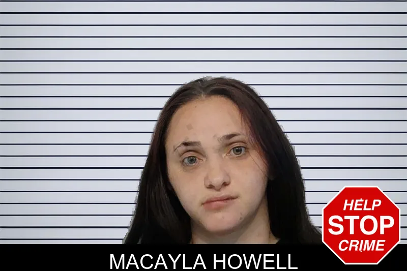 Macayla Howell mugshot