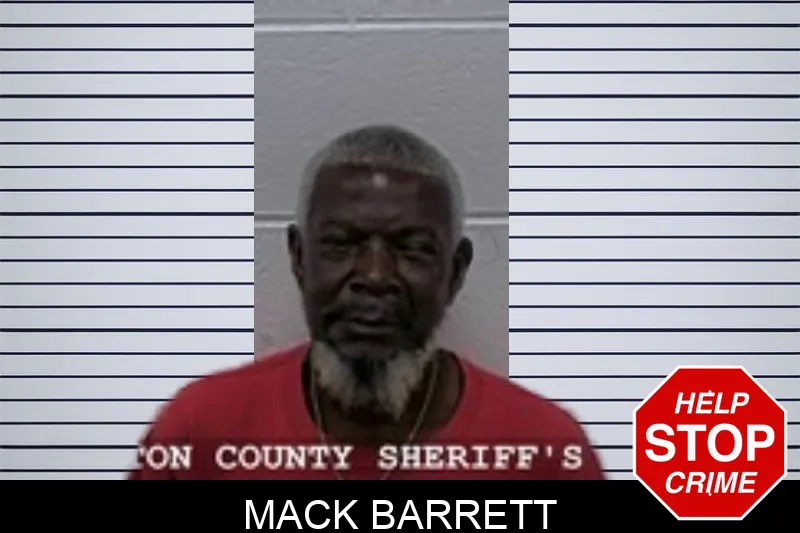 Mack Barrett mugshot