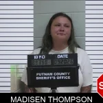 Madisen Thompson mugshot – Putnam County , Georgia Madisen Thompson mugshot