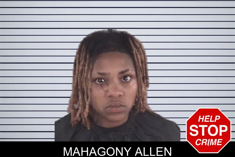 Mahagony Allen mugshot