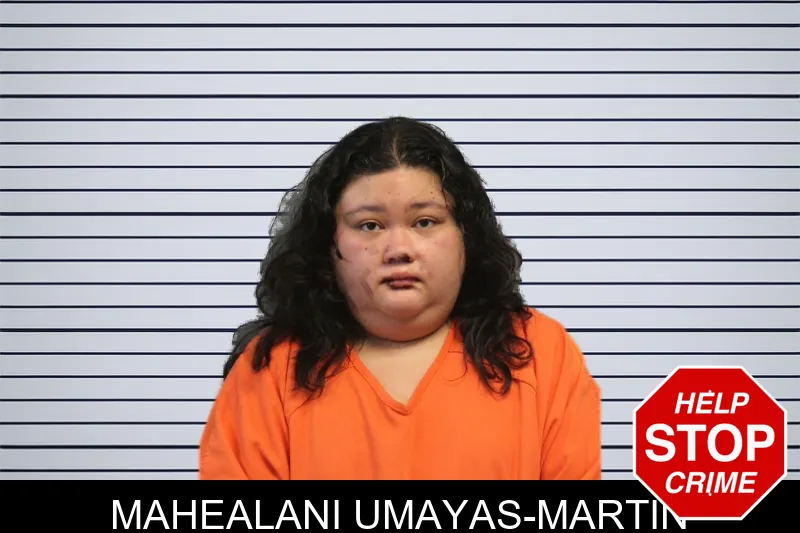 Mahealani Umayas-Martin mugshot – Lumpkin County , Georgia Mahealani Umayas-Martin mugshot