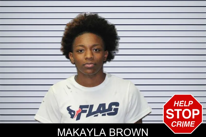 Makayla Brown mugshot – Thomas County , Georgia Makayla Brown mugshot