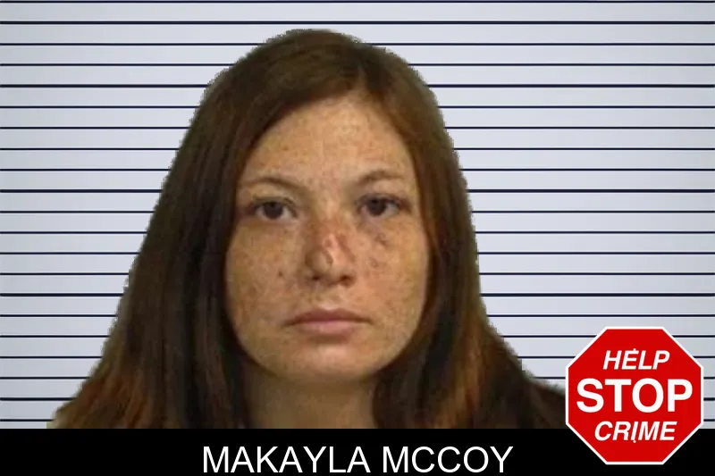 Makayla McCoy mugshot
