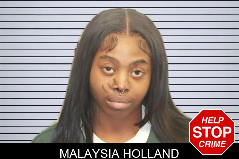 Malaysia Holland mugshot – Chatham County , Georgia Malaysia Holland mugshot