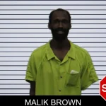 Malik Brown mugshot