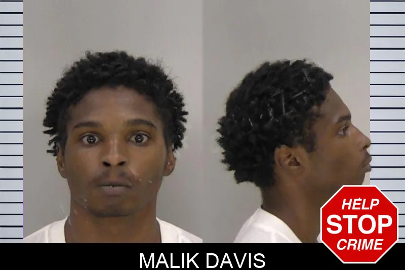 Malik Davis mugshot – Richmond County , Georgia Malik Davis mugshot