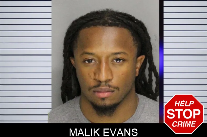 Malik Evans mugshot – Cobb County , Georgia Malik Evans mugshot