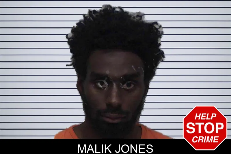 Malik Jones mugshot