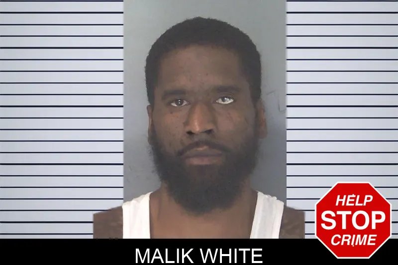 Malik White mugshot