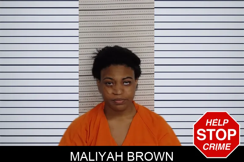 Maliyah Brown mugshot