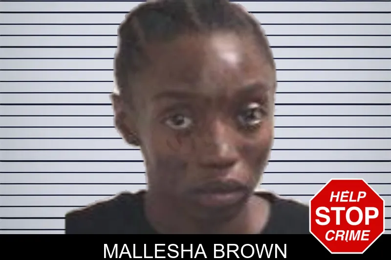 Mallesha Brown mugshot