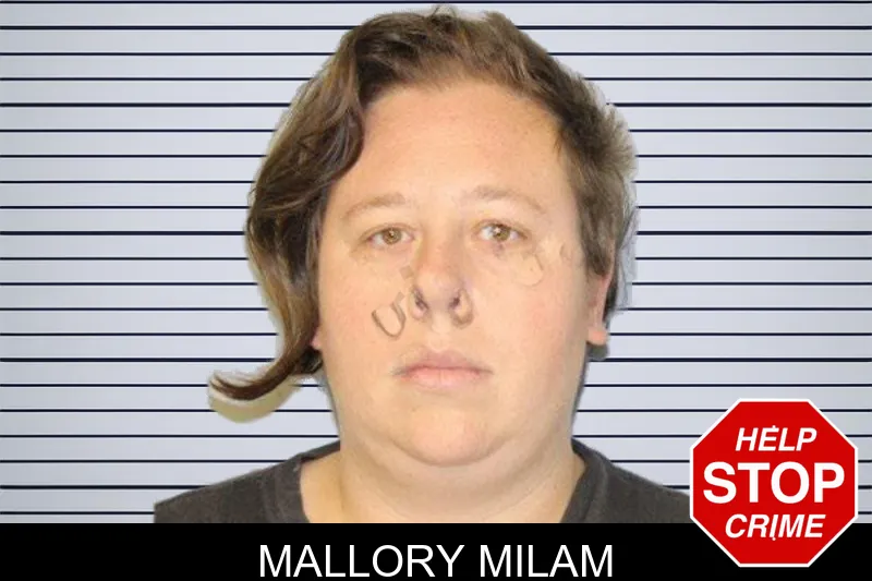 Mallory Milam mugshot