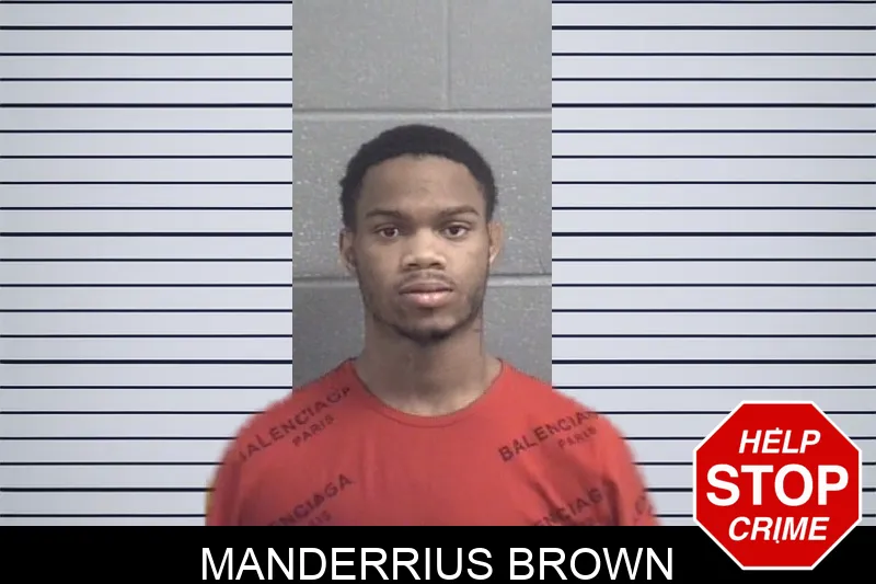 Manderrius Brown mugshot – Spalding County , Georgia Manderrius Brown mugshot