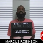 Marcus Robinson mugshot – Putnam County , Georgia Marcus Robinson mugshot