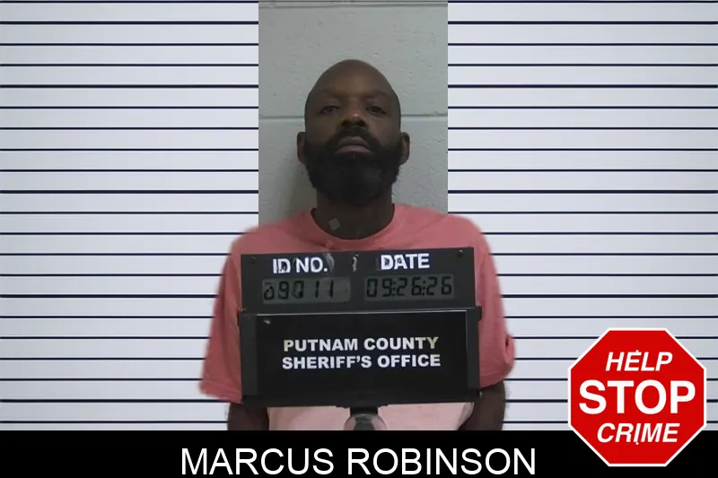 Marcus Robinson mugshot – Putnam County , Georgia Marcus Robinson mugshot