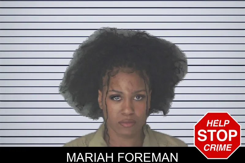 Mariah Foreman mugshot