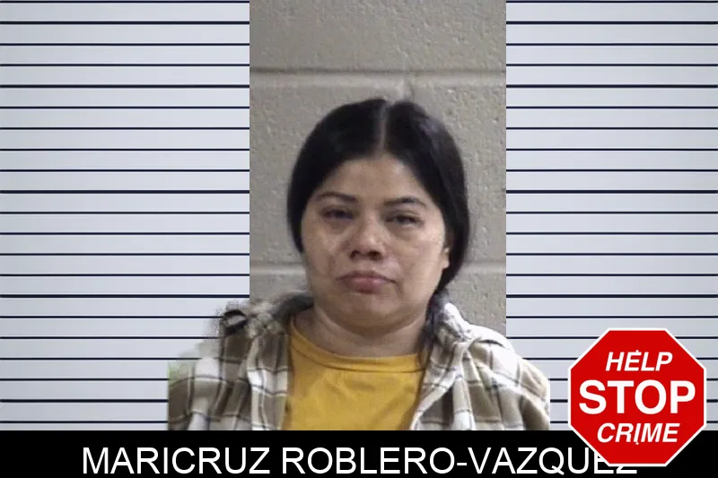 Maricruz Roblero-Vazquez mugshot