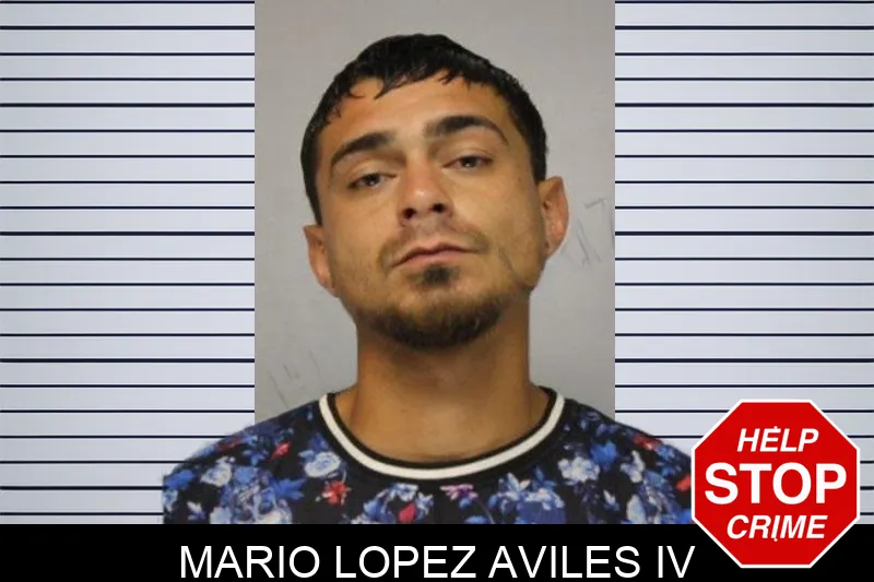 Mario Lopez Aviles IV mugshot