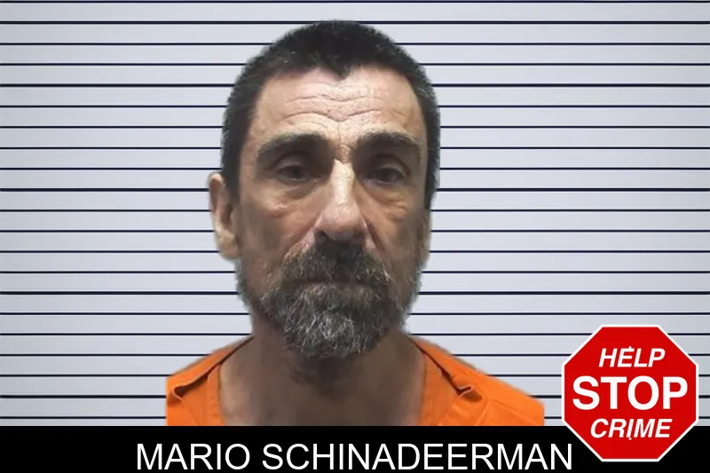Mario Schinadeerman mugshot