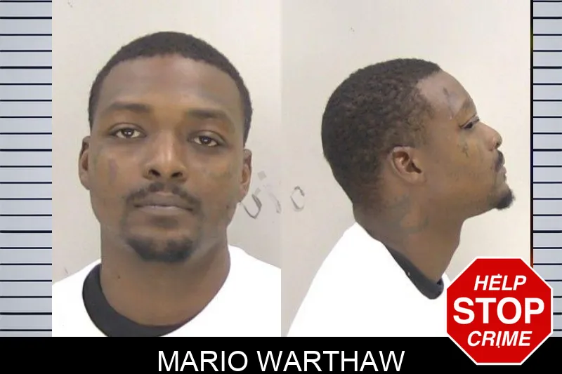 Mario Warthaw mugshot