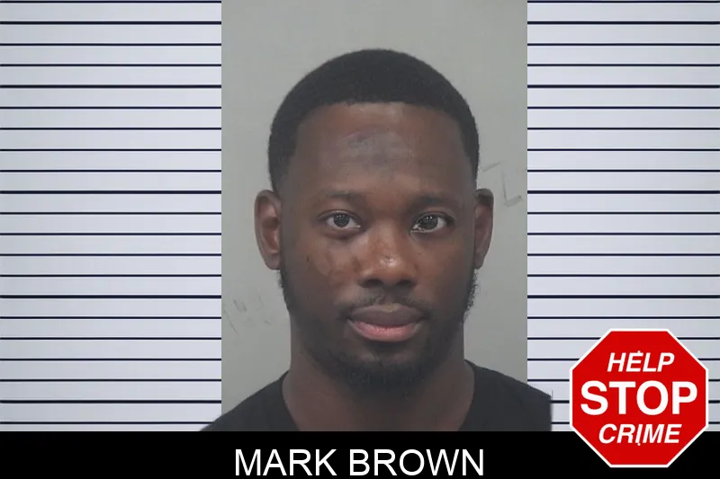 Mark Brown mugshot