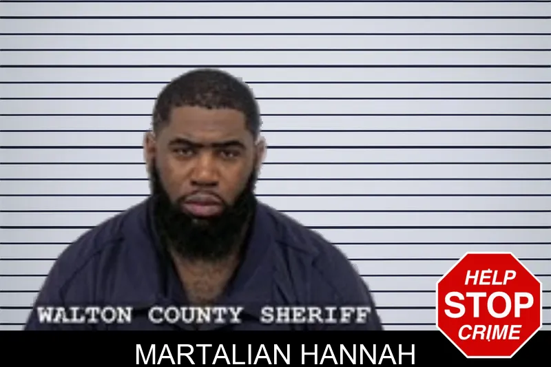 Martalian Hannah mugshot – Walton County , Georgia Martalian Hannah mugshot
