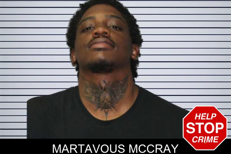 Martavous McCray mugshot