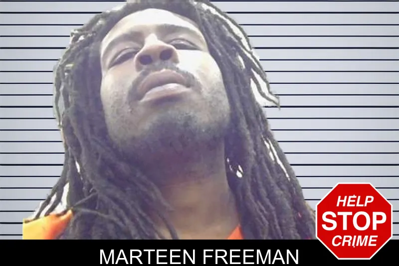Marteen Freeman mugshot