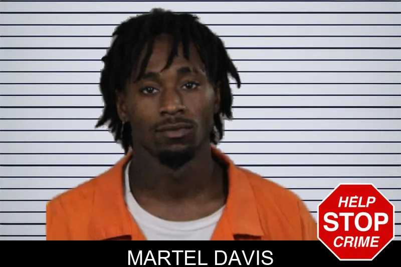 Martel Davis mugshot