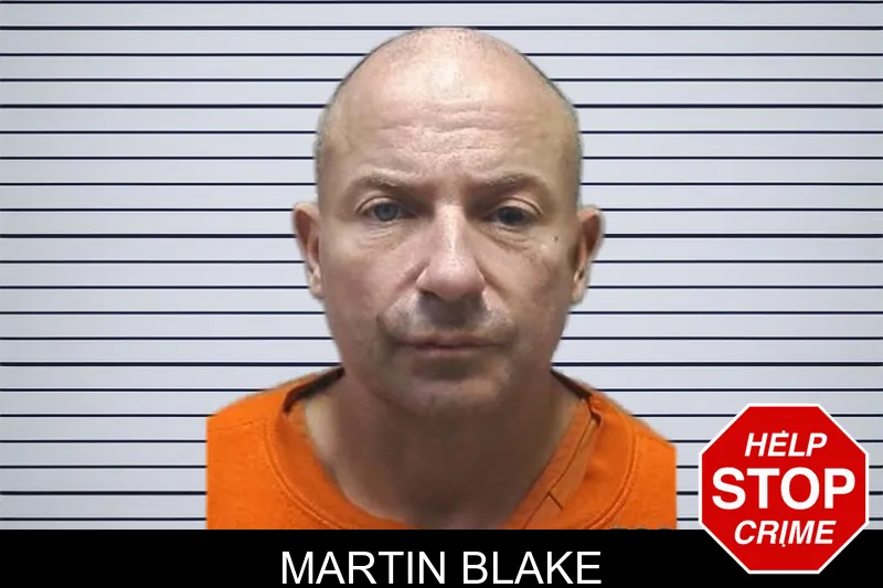 Martin Blake mugshot