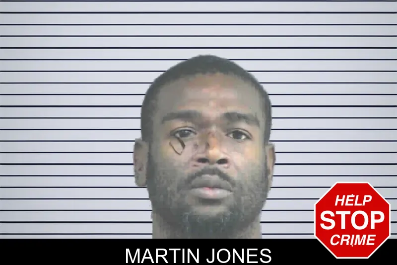 Martin Jones mugshot
