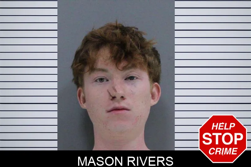 Mason Rivers mugshot