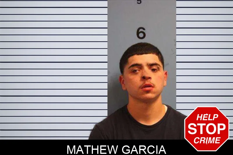 Mathew Garcia mugshot