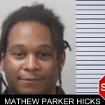 Mathew Parker Hicks mugshot