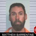 Matthew Barrentine mugshot